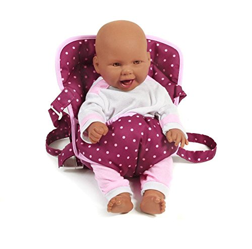 Bayer Chic 2000 Puppentragegurt für Baby-Puppen, Puppentrage, Puppenzubehör, Dots Brombeere, lila, pink Bayer Chic 2000 Puppentragegurt für Baby-Puppen, Puppentrage, Puppenzubehör, Dots Brombeere, lila, pink von Bayer Chic 2000