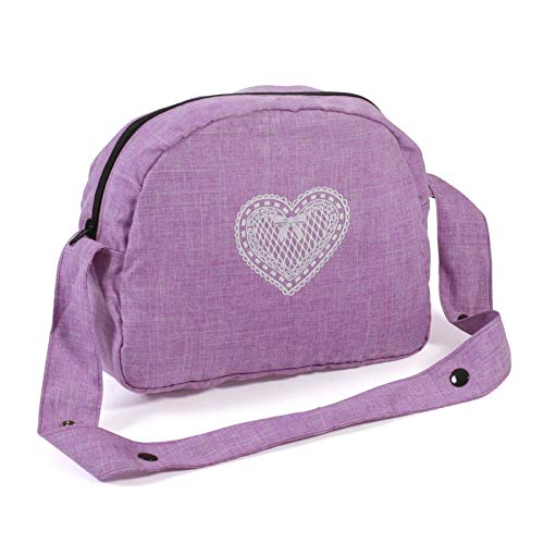 Bayer Chic 2000 - Wickeltasche für Puppen, Puppenwickeltasche, Puppenzubehör, Puppentasche, Melange Flieder, lila Bayer Chic 2000 - Wickeltasche für Puppen, Puppenwickeltasche, Puppenzubehör, Puppentasche, Melange Flieder, lila von Bayer Chic 2000