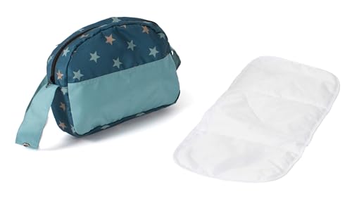 Bayer Chic 2000 - Wickeltasche für Puppen, Puppenwickeltasche, Puppenzubehör, Puppentasche, Sternchen, türkis Bayer Chic 2000 - Wickeltasche für Puppen, Puppenwickeltasche, Puppenzubehör, Puppentasche, Sternchen, türkis von Bayer Chic 2000