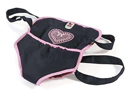 Bayer Chic 2000 782 26 Puppentragegurt für Baby-Puppen, Puppentrage, Puppenzubehör, Melange grau-Navy von Bayer Chic 2000