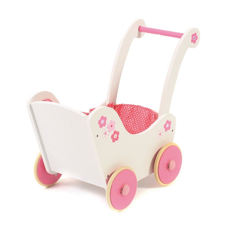 Holz-Puppenwagen Dessin Fiori Holz-Puppenwagen Dessin Fiori von Bayer Chic 2000