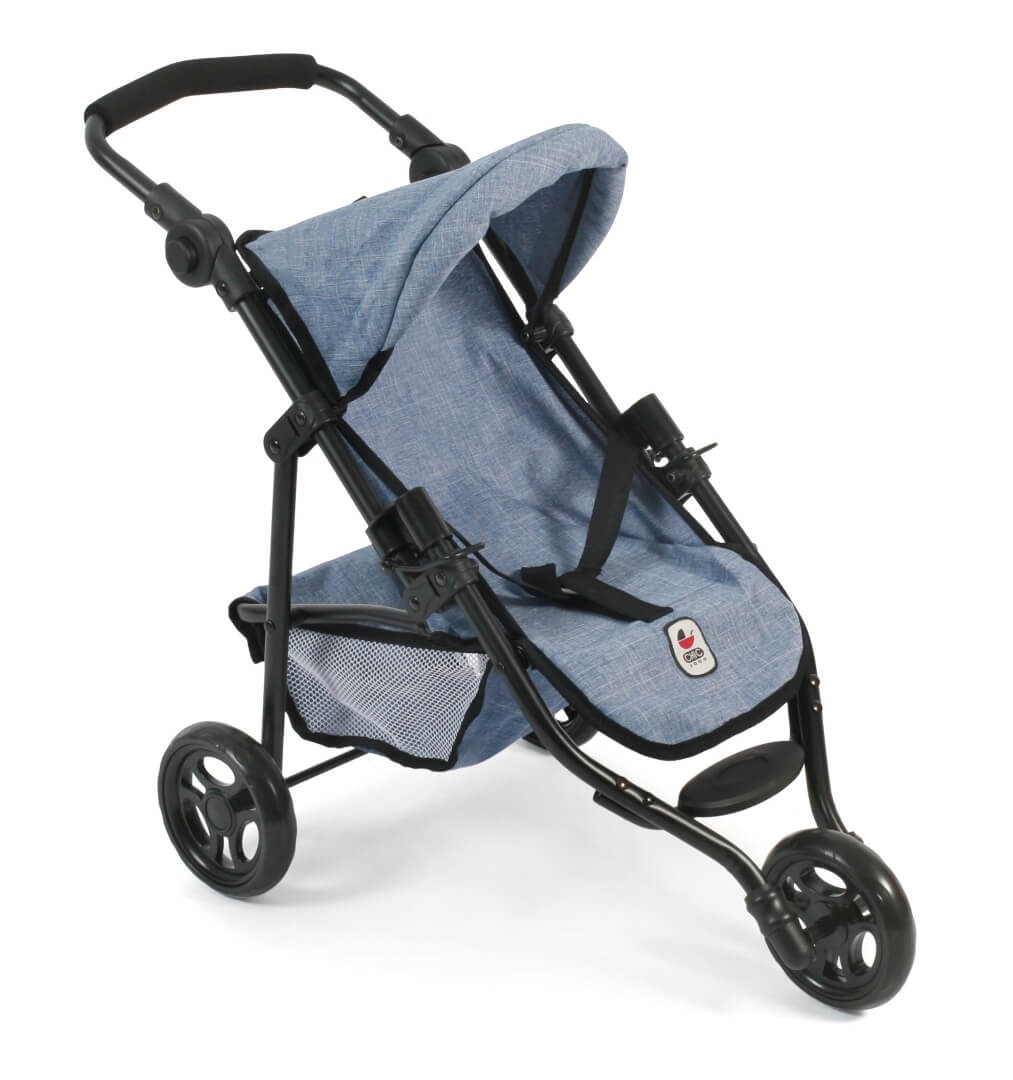 Jogging-Buggy LOLA für Puppen, Jeans blue Jogging-Buggy LOLA für Puppen, Jeans blue von Bayer Chic 2000