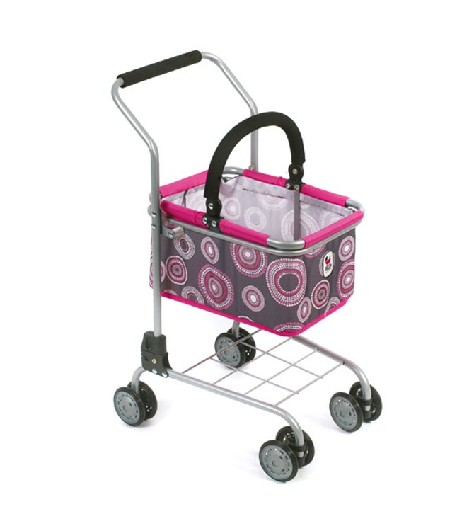 Kindereinkaufswagen Dessin Hot Pink Pearls Kindereinkaufswagen Dessin Hot Pink Pearls von Bayer Chic 2000
