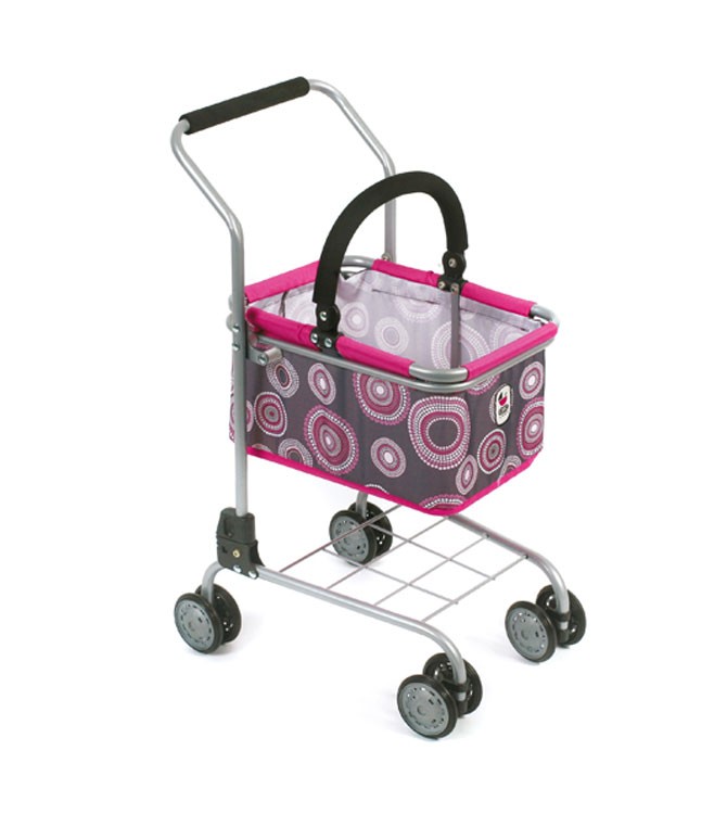 Kindereinkaufswagen Dessin Hot Pink Pearls von Bayer Chic 2000