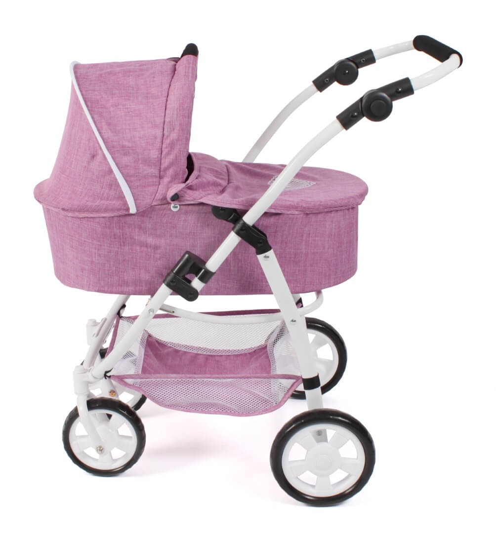 Kombi-Puppenwagen 3 in 1 Kombi EMOTION ALL IN Jeans pink Kombi-Puppenwagen 3 in 1 Kombi EMOTION ALL IN Jeans pink von Bayer Chic 2000