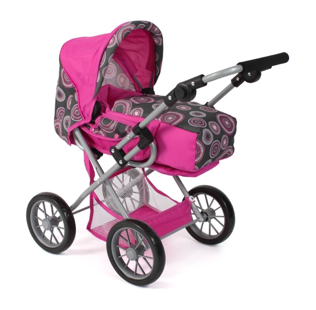 Kombi-Puppenwagen "LENI" Hot Pink Pearls Kombi-Puppenwagen "LENI" Hot Pink Pearls von Bayer Chic 2000