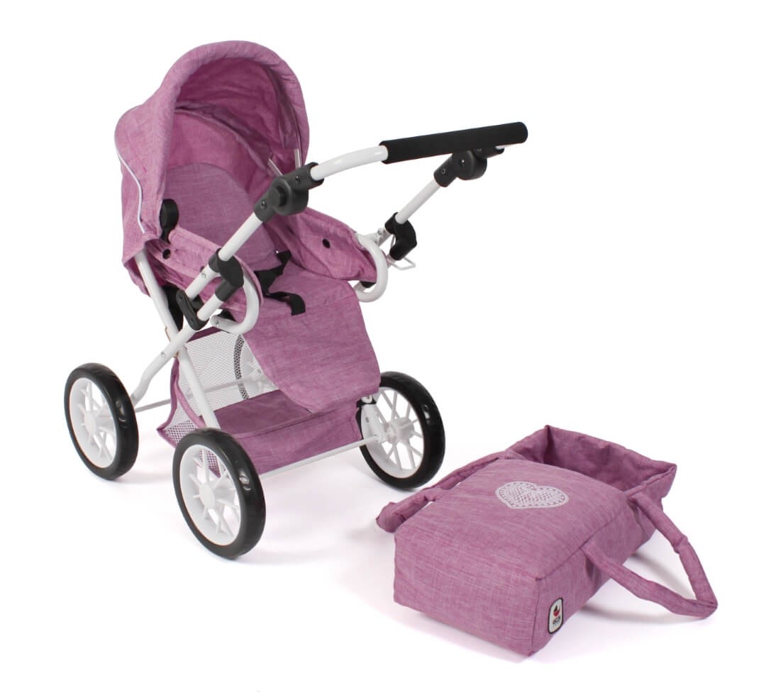 Kombi-Puppenwagen "LENI" Jeans pink Kombi-Puppenwagen "LENI" Jeans pink von Bayer Chic 2000