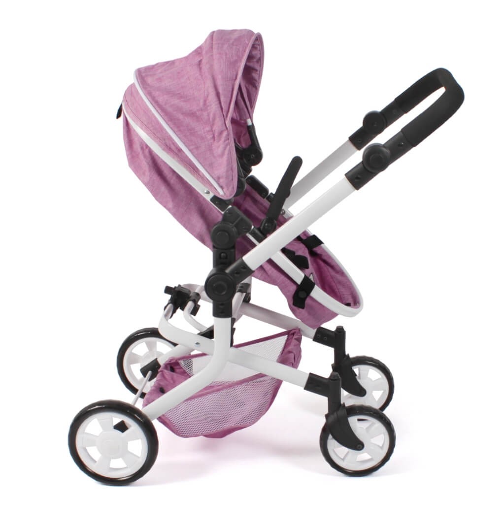 Kombi-Puppenwagen "MIKA" Jeans pink Kombi-Puppenwagen "MIKA" Jeans pink von Bayer Chic 2000