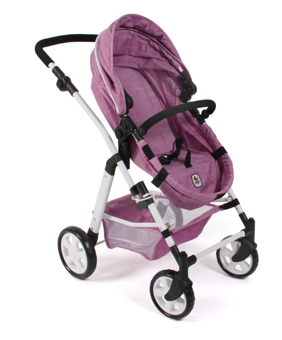 Kombi-Puppenwagen "NELE" Jeans pink Kombi-Puppenwagen "NELE" Jeans pink von Bayer Chic 2000