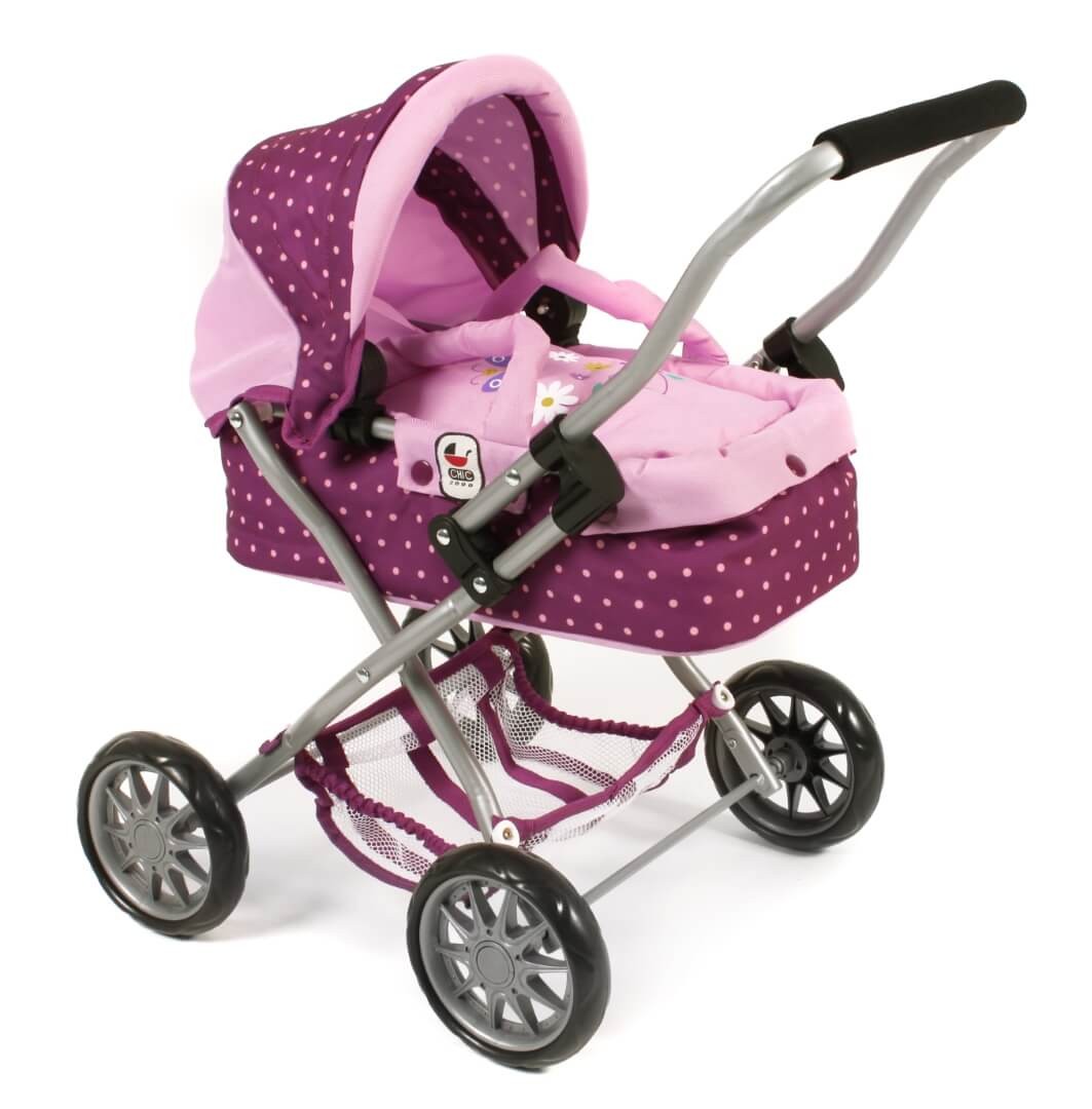 Mini-Kuschelwagen SMARTY Dessin Dots Brombeere Mini-Kuschelwagen SMARTY Dessin Dots Brombeere von Bayer Chic 2000