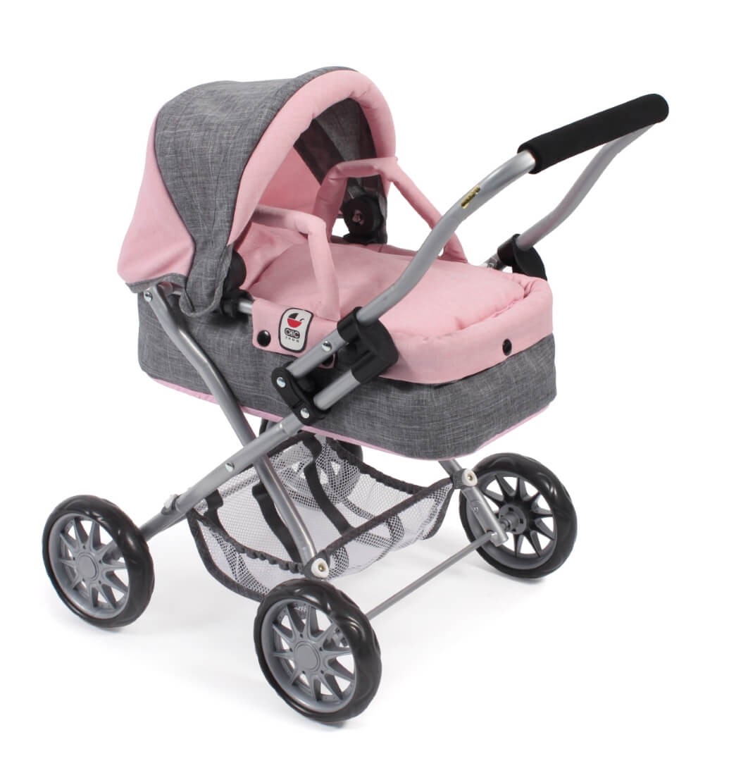 Mini-Kuschelwagen "Smarty" Melange grau-rosa Mini-Kuschelwagen "Smarty" Melange grau-rosa von Bayer Chic 2000