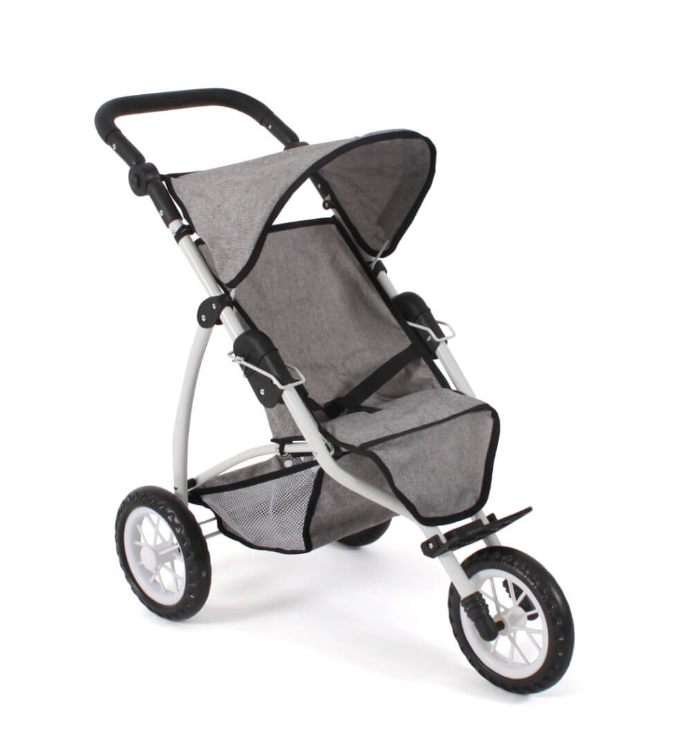 Puppenwagen Jogging-Buggy "LEON" Melange grau Puppenwagen Jogging-Buggy "LEON" Melange grau von Bayer Chic 2000