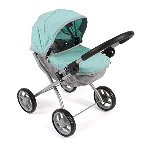 Puppenwagen Lilli, Kleiner Puppenwagen für die jüngsten Puppenmuttis, Melange Mint Puppenwagen Lilli, Kleiner Puppenwagen für die jüngsten Puppenmuttis, Melange Mint von Bayer Chic 2000