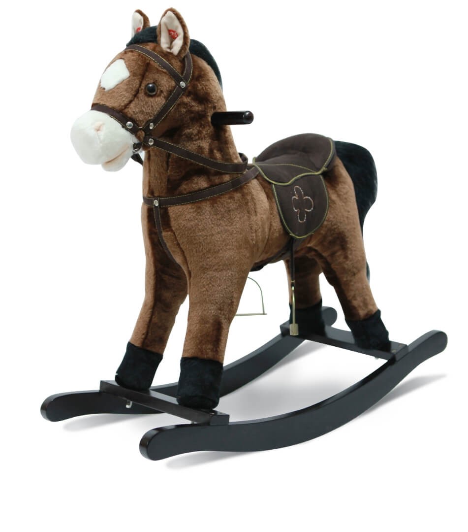 Schaukelpferd Joe mit Sound, Sattelhöhe 46 cm - Schaukeltier Schaukelpferd Joe mit Sound, Sattelhöhe 46 cm - Schaukeltier von Bayer Chic 2000