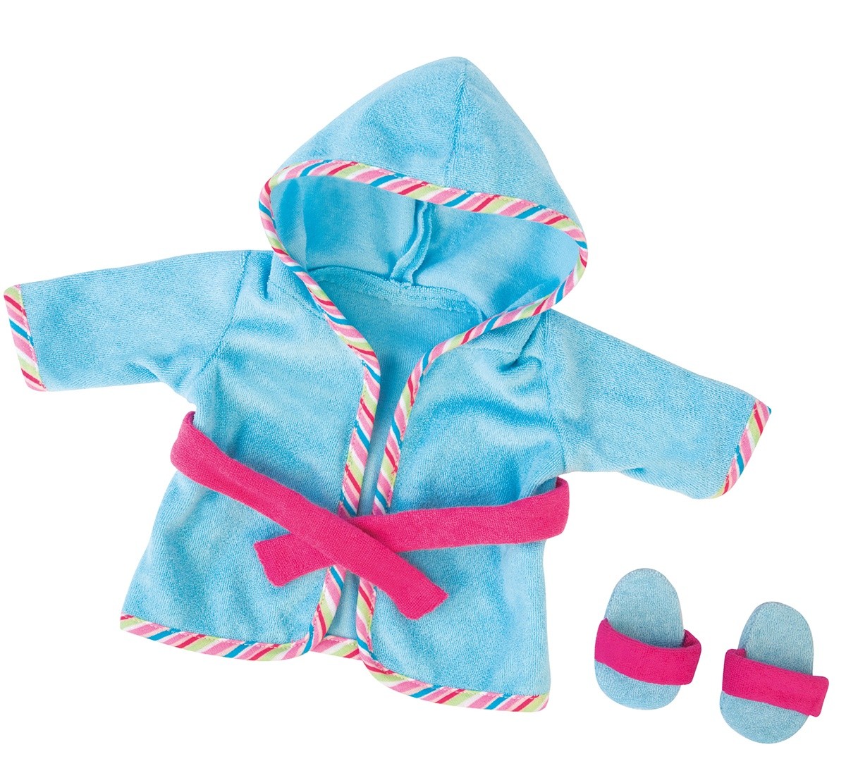 Bademantel für Puppen, blau bis ca. 38 cm Bademantel für Puppen, blau bis ca. 38 cm von Bayer Design