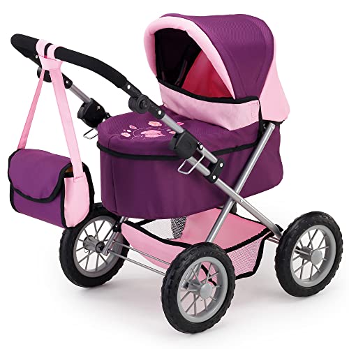 Bayer Design 13057 - Puppenwagen Trendy, pflaume, ‎67 x 67 x 41 cm von Bayer Design