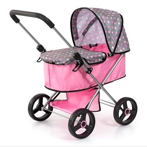 Bayer Design 14966AA Puppenwagen mit Wannenabdeckung, integriertem Korb, für Puppen bis 46 cm Bayer Design 14966AA Puppenwagen mit Wannenabdeckung, integriertem Korb, für Puppen bis 46 cm von Bayer Design