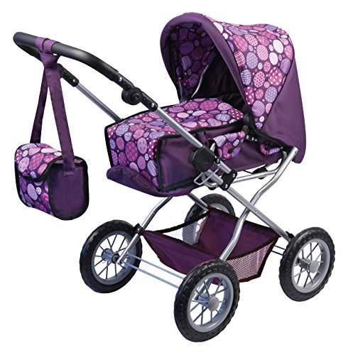 Bayer Design 1509400 Puppenwagen, Pflaume/Punkte Bayer Design 1509400 Puppenwagen, Pflaume/Punkte von Bayer Design