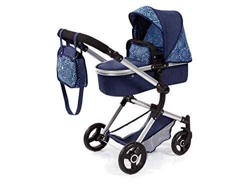 Bayer Design 18403AA Puppenwagen Neo Vario, mit Tasche, höhenverstellbarer Griff, Schwenkschieber, wandelbar als Puppenjogger, bewegliche Vorderräder, integrierter Korb, zusammenklappbar Bayer Design 18403AA Puppenwagen Neo Vario, mit Tasche, höhenverstellbarer Griff, Schwenkschieber, wandelbar als Puppenjogger, bewegliche Vorderräder, integrierter Korb, zusammenklappbar von Bayer Design