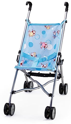 Bayer Design 30134AA Puppenbuggy, Puppenwagen, Doppelräder, Gurt, leicht faltbar, aus Metall Bayer Design 30134AA Puppenbuggy, Puppenwagen, Doppelräder, Gurt, leicht faltbar, aus Metall von Bayer Design