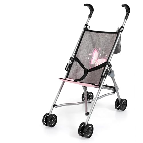Bayer Design 30533AF Puppenbuggy mit Tasche, Doppelräder, faltbar, aus Metal, für Puppen bis 46 cm Bayer Design 30533AF Puppenbuggy mit Tasche, Doppelräder, faltbar, aus Metal, für Puppen bis 46 cm von Bayer Design