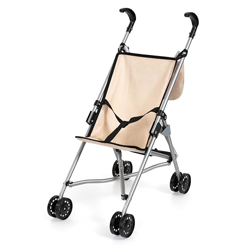 Bayer Design 30575AB Puppenbuggy mit Tasche, Doppelräder, faltbar, aus Metal, für Puppen bis 46 cm Bayer Design 30575AB Puppenbuggy mit Tasche, Doppelräder, faltbar, aus Metal, für Puppen bis 46 cm von Bayer Design