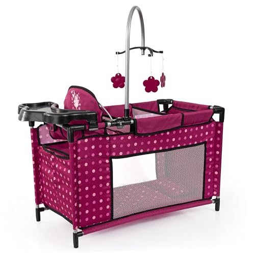 Bayer Design 62667AA Puppenbett mit Schrank, Sitz, Mobile, Ablage, Bettdecke, Kissen, Puppenzubehör Bayer Design 62667AA Puppenbett mit Schrank, Sitz, Mobile, Ablage, Bettdecke, Kissen, Puppenzubehör von Bayer Design