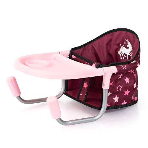 Bayer Design 65923AA Puppentischsitz, Sitz für Puppen mit intergiertem Tablett, für Puppen bis 46 cm von Bayer Design