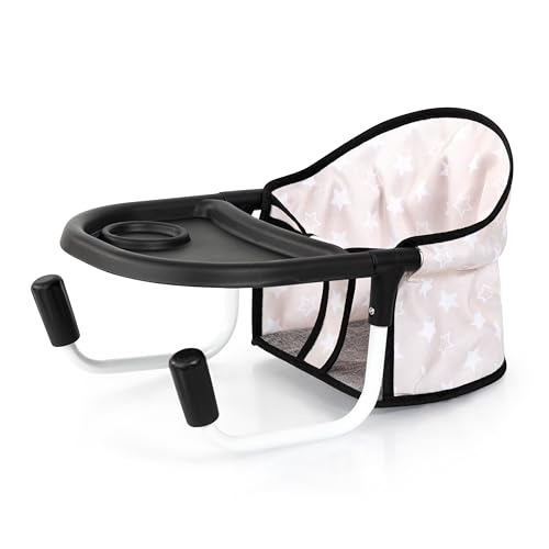 Bayer Design 65931AA Puppentischsitz, Sitz für Puppen mit intergiertem Tablett, für Puppen bis 46 cm von Bayer Design