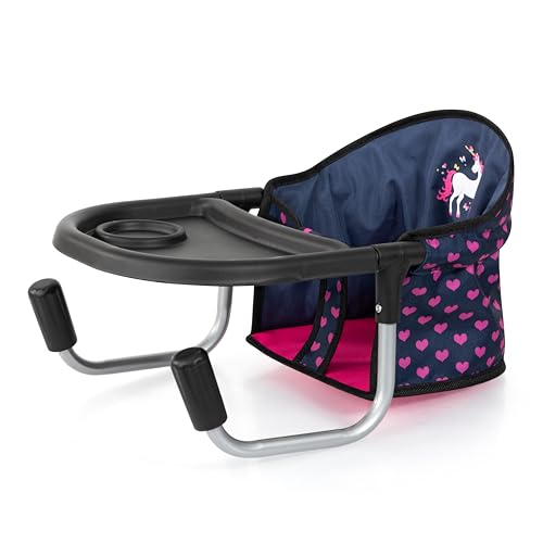 Bayer Design 65954AA Puppentischsitz, Sitz für Puppen mit intergiertem Tablett, für Puppen bis 46 cm von Bayer Design