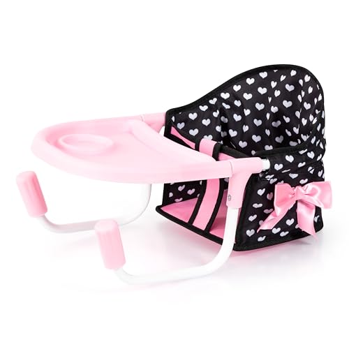 Bayer Design 65960AA Puppentischsitz, Sitz für Puppen mit intergiertem Tablett, für Puppen bis 46 cm von Bayer Design