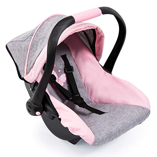 Bayer Design 67933AA Puppen-Autositz EasyGo, Puppenzubehör, passend zu Vario-Puppenwagen, mit Abdeckung, 46 cm, Jeans-grau, Rosa Bayer Design 67933AA Puppen-Autositz EasyGo, Puppenzubehör, passend zu Vario-Puppenwagen, mit Abdeckung, 46 cm, Jeans-grau, Rosa von Bayer Design