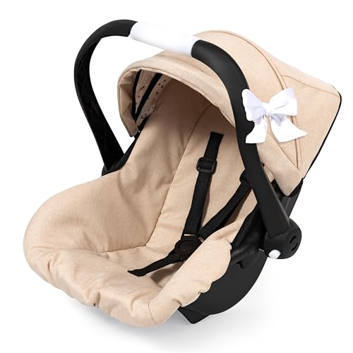 Bayer Design 67975AA Puppenautositz, Sitz für Puppen, mit Dach, verstellbarem Griff, Gurt, für Puppen bis 46 cm Bayer Design 67975AA Puppenautositz, Sitz für Puppen, mit Dach, verstellbarem Griff, Gurt, für Puppen bis 46 cm von Bayer Design