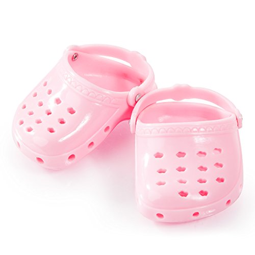 Bayer Design 73117AA Schuhe, Badeschuhe, Hausschuhe, Gartenschuhe, Clogs, Pantoffeln für Puppen, Puppenzubehör, für Puppen der Größe 36-42cm, rosa pink Bayer Design 73117AA Schuhe, Badeschuhe, Hausschuhe, Gartenschuhe, Clogs, Pantoffeln für Puppen, Puppenzubehör, für Puppen der Größe 36-42cm, rosa pink von Bayer Design
