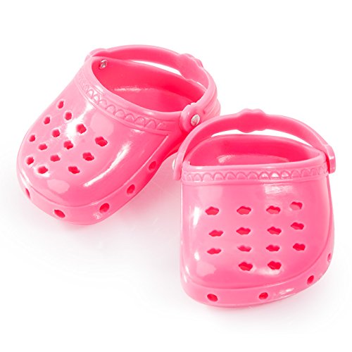 Bayer Design 73117AB Plastikschuhe Pantoffeln für Puppen, Rosa Pink, 36-42 cm Bayer Design 73117AB Plastikschuhe Pantoffeln für Puppen, Rosa Pink, 36-42 cm von Bayer Design