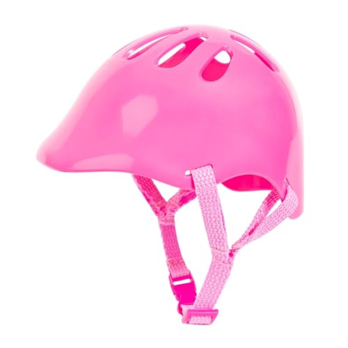 Bayer Design 79603AA Puppenfahrradhelm, Puppenhelm, Reithelm für Puppen, Puppenzubehör, Rosa von Bayer Design