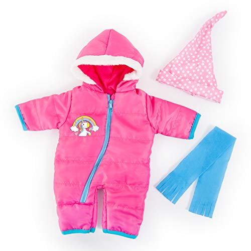 Bayer Design 83881AA Puppenkleidung, Puppenoutfit, mehrteilige Puppenanziehsachen, Puppenzubehör, rosa, türkis, 33-38 cm Bayer Design 83881AA Puppenkleidung, Puppenoutfit, mehrteilige Puppenanziehsachen, Puppenzubehör, rosa, türkis, 33-38 cm von Bayer Design