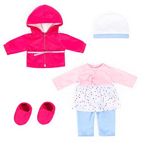 Bayer Design 84200AJ Puppenkleidung, Outfits, Babypuppen Anziehsachen 38-43cm, mehrteilig, Puppenzubehör Bayer Design 84200AJ Puppenkleidung, Outfits, Babypuppen Anziehsachen 38-43cm, mehrteilig, Puppenzubehör von Bayer Design