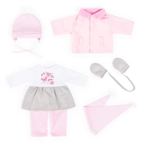 Bayer Design 84200AK Puppenkleider, Outfits, Babypuppen Anziehsachen 38-43cm, mehrteilig, Puppenzubehör Bayer Design 84200AK Puppenkleider, Outfits, Babypuppen Anziehsachen 38-43cm, mehrteilig, Puppenzubehör von Bayer Design