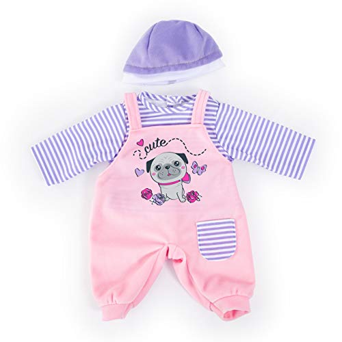 Bayer Design 84683AA Puppenkleidung, Puppenoutfit 40-46 cm, mehrteilige Puppenanziehsachen, Puppenzubehör Bayer Design 84683AA Puppenkleidung, Puppenoutfit 40-46 cm, mehrteilige Puppenanziehsachen, Puppenzubehör von Bayer Design