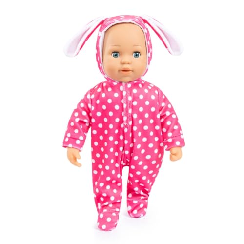 Bayer Design 93822AB Interaktive Babypuppe Anna, sprechend, Schnuller, Flasche, Spielpuppe von Bayer Design