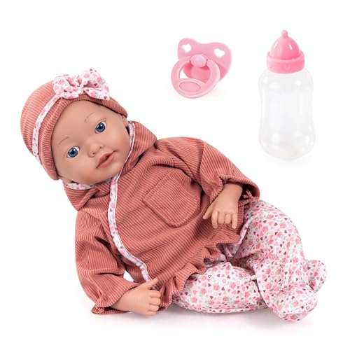 Bayer Design 93827AI Reborn Babypuppe, lebensecht, realistisch, Schnuller, Flasche, 38 cm Bayer Design 93827AI Reborn Babypuppe, lebensecht, realistisch, Schnuller, Flasche, 38 cm von Bayer Design