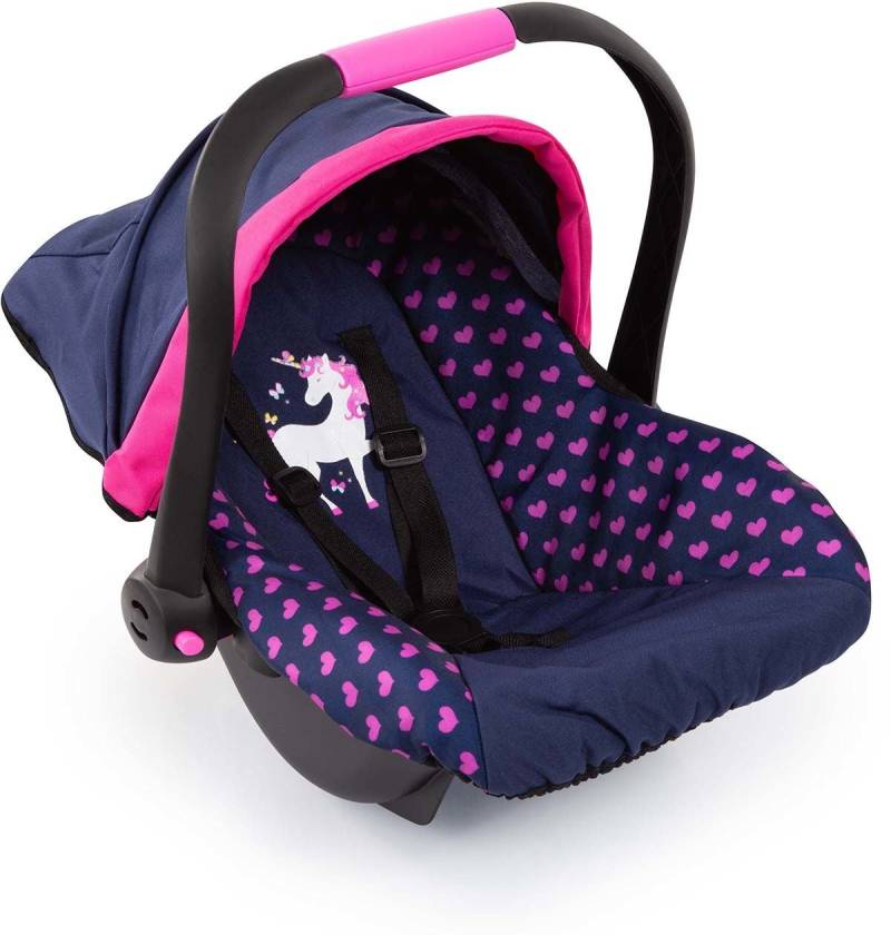 Bayer Design Babyschale mit Verdeck, Blau/Rosa von Bayer Design