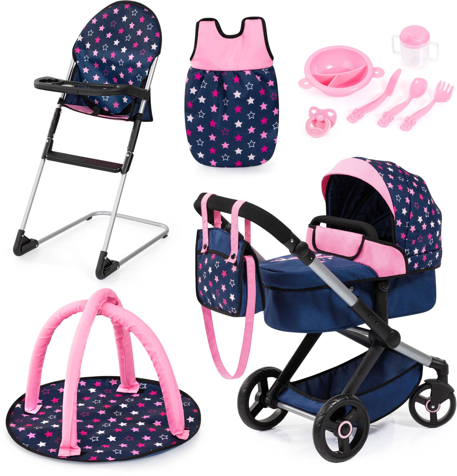 Bayer Design Combi Puppenwagen Xeo Set, Blue Bayer Design Combi Puppenwagen Xeo Set, Blue von Bayer Design