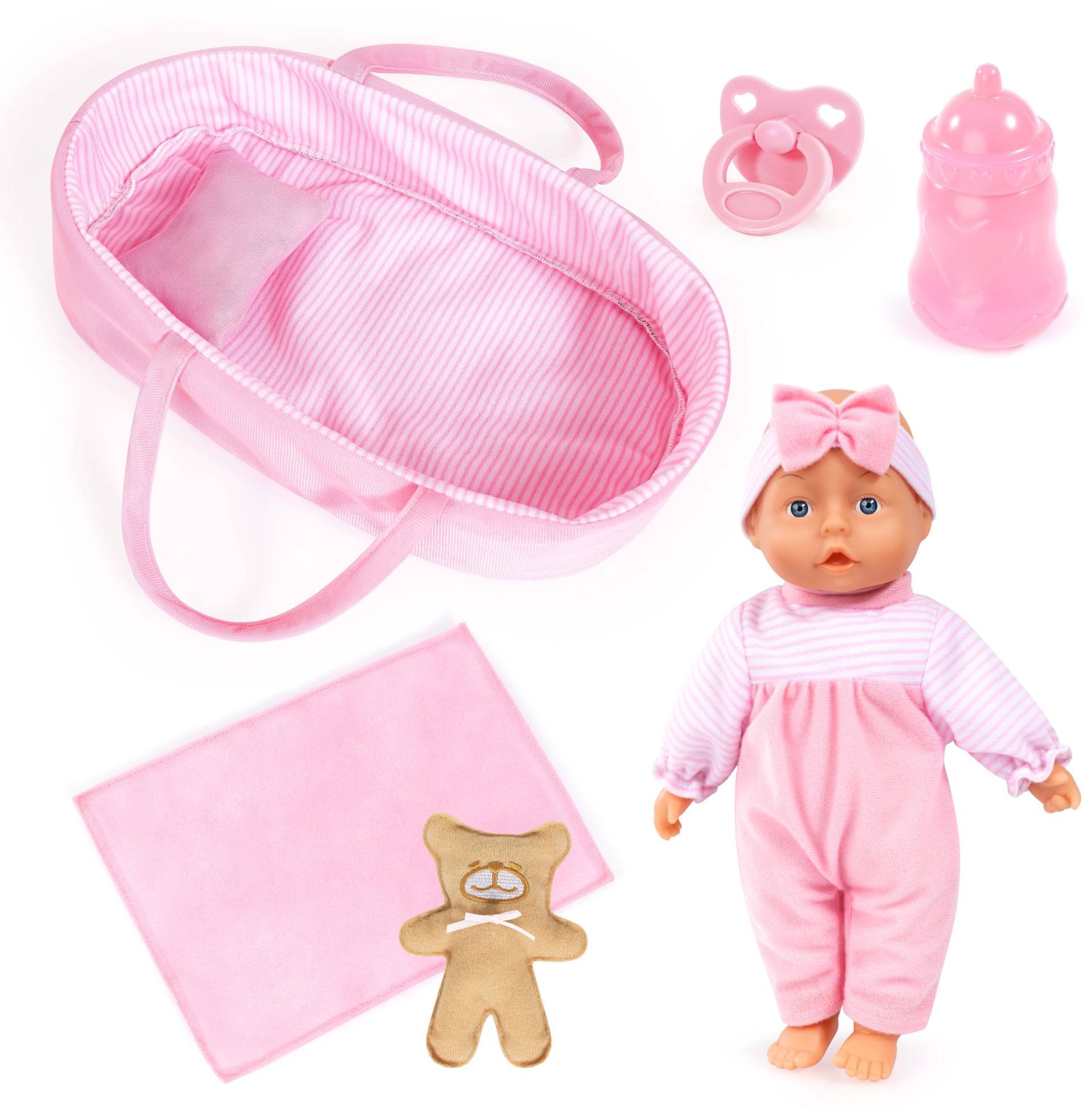Bayer Design First Words Puppe 28 cm mit Zubehör Bayer Design First Words Puppe 28 cm mit Zubehör von Bayer Design