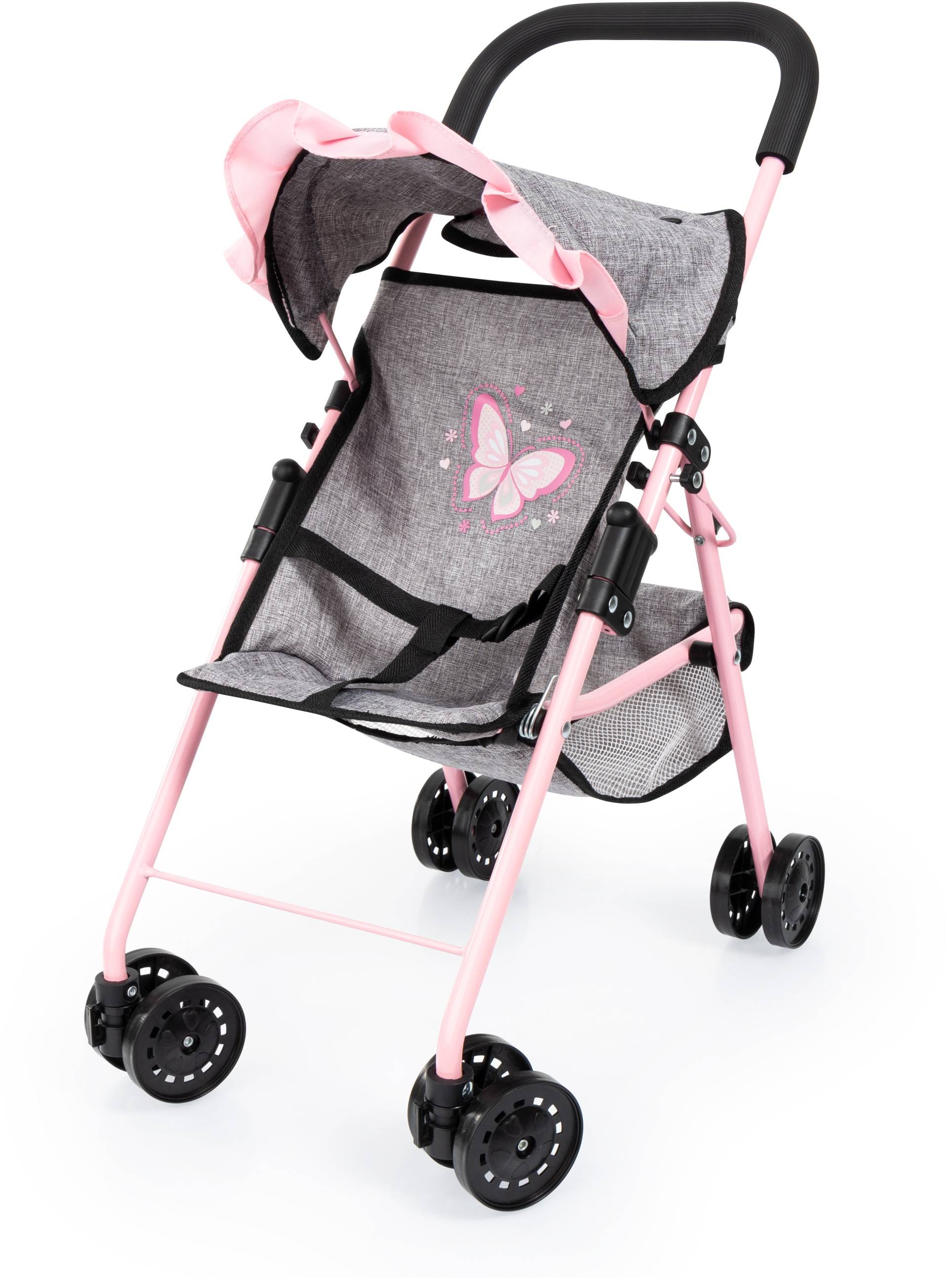 Bayer Design Puppenwagen, Grau/Rosa Bayer Design Puppenwagen, Grau/Rosa von Bayer Design