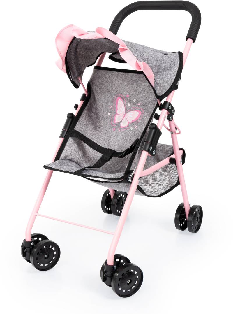Bayer Design Puppenwagen, Grau/Rosa von Bayer Design