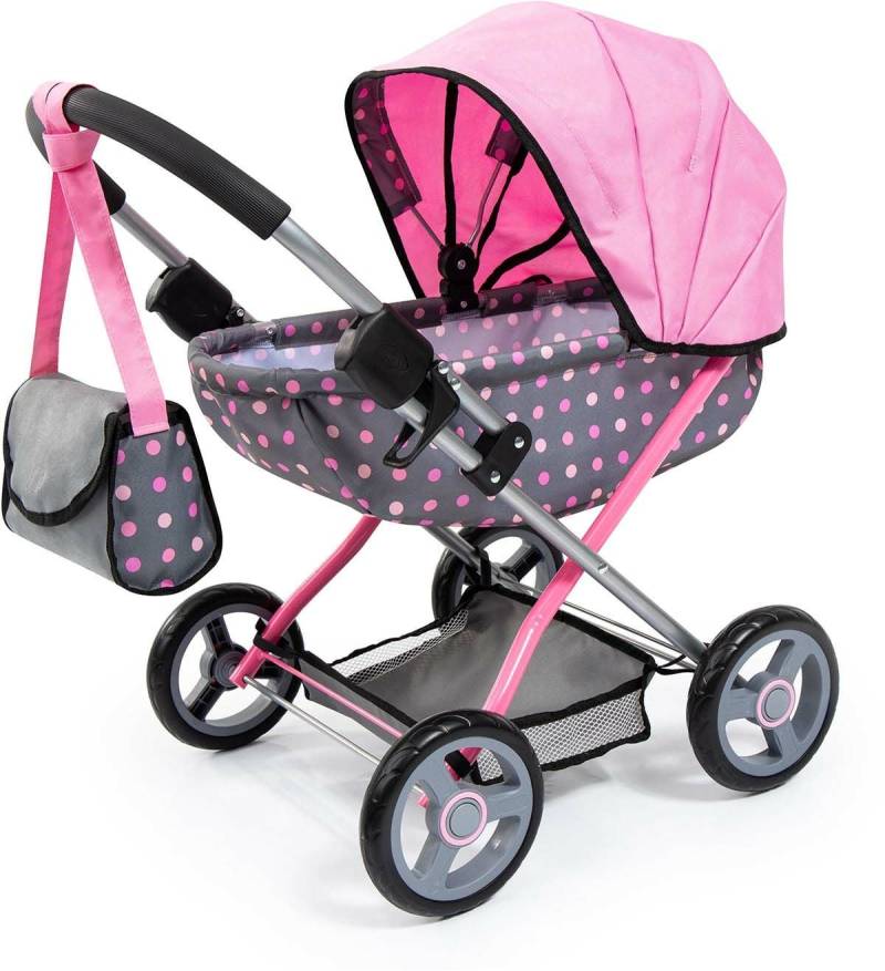 Bayer Design Puppenwagen Cosy, Grau/Rosa von Bayer Design