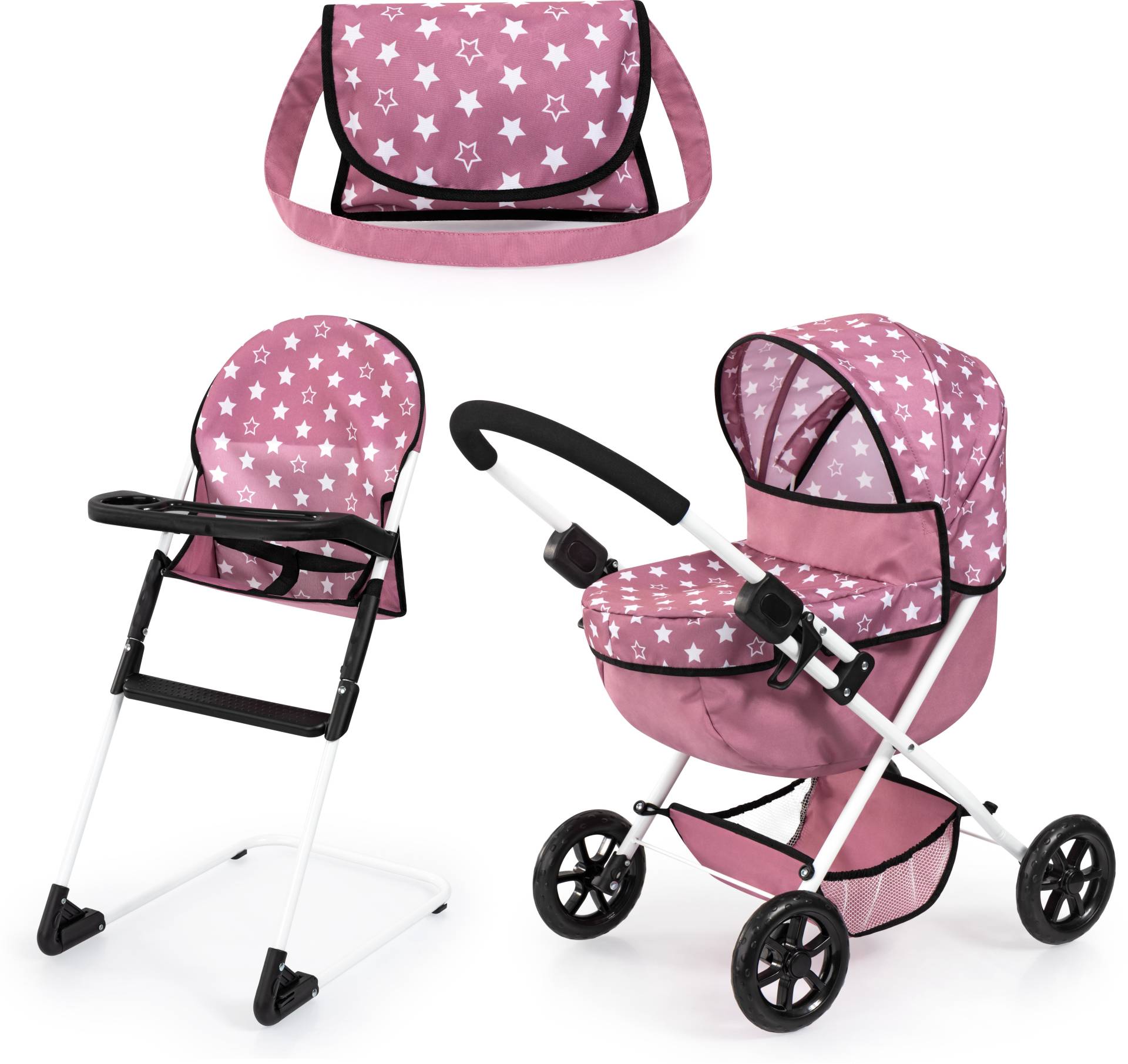 Bayer Design Puppenwagen Cosy Set, Old Pink Bayer Design Puppenwagen Cosy Set, Old Pink von Bayer Design