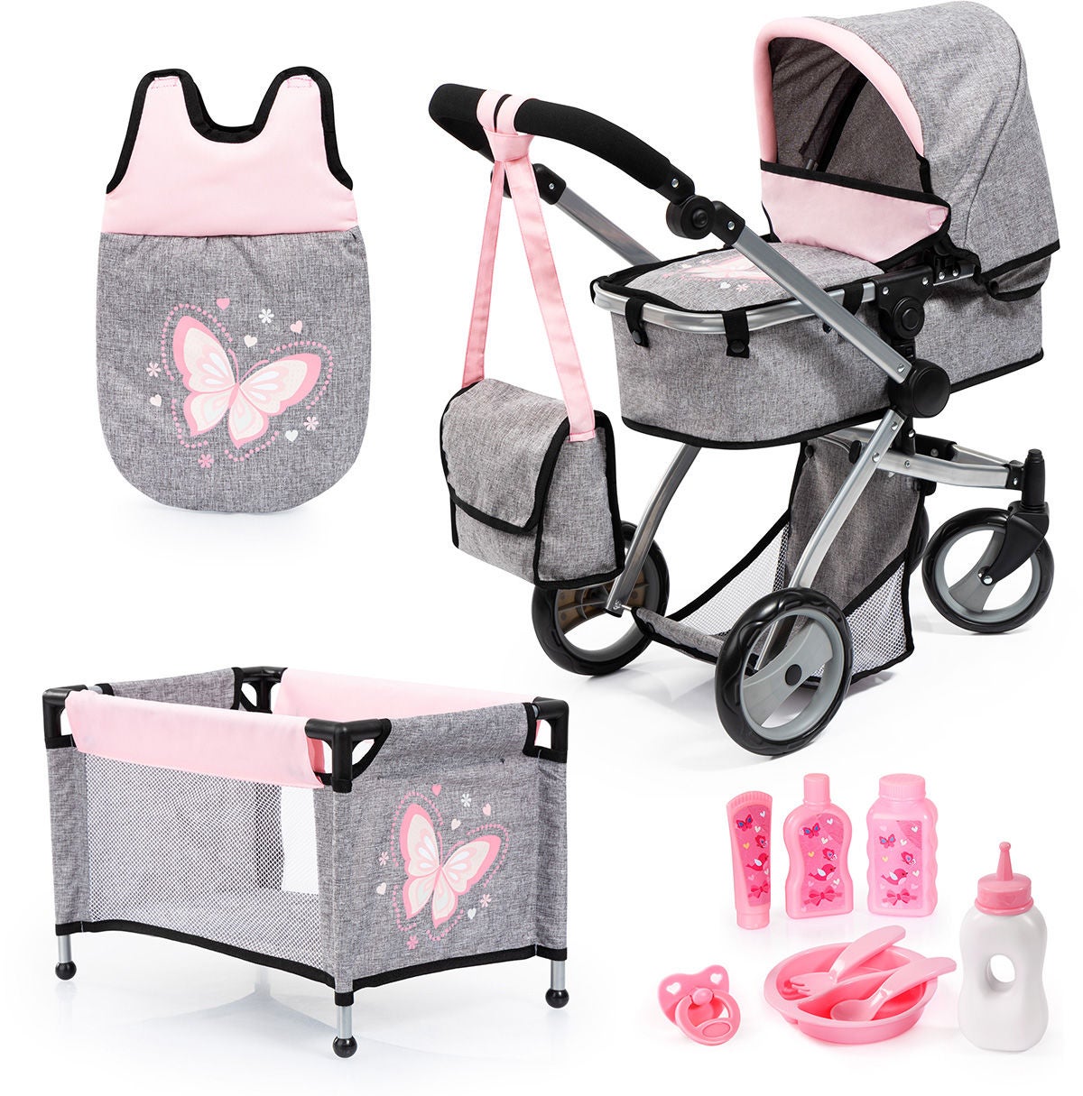 Bayer Design Puppenwagen Mega Set Milano Bayer Design Puppenwagen Mega Set Milano von Bayer Design